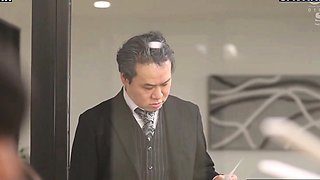 Hot Japanese MILF With Her Office Boss (Decensored)