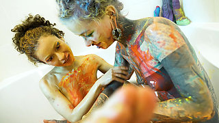 Extreme Fisting & Prolapse in Bathtub - Massive Squirt & ATM Play