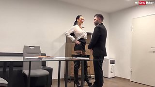 Want To Keep Your Job? Fuck Your German Milf Boss Amateur Big Tits Milfs - Deutsche Amateure And German Tattoo