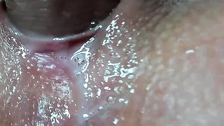 Blonde tight pussy babe solo toy fun in glamour masturbation
