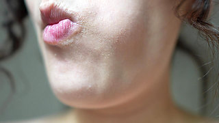 I Have a Mouth and Tongue Fetish, and I Show the Veins on My Tongue.