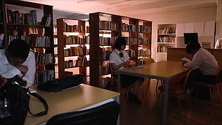 Hot college Asian chick with school uniform