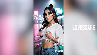 Risky Bus Ride: Desi Deepthroats Stranger in Public