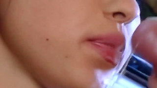 Party Flirt Wife Gets Facial Punishment