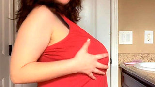 Oiled up MILF Dildo Fuck