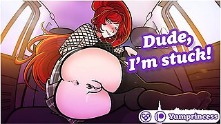 Car Toon In Audio Asmr Hot Goth Girl Stuck In The Backseat Hentai Roleplay Anal Friends To Lovers