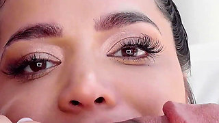 Slutty Latina Sara Retali Gets Oiled up & Pounded Out by BBC