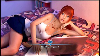 3d cartoon mommy, mamma bagno, cartoon