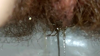 I'm Taking Close-ups of Myself Peeing in the Toilet