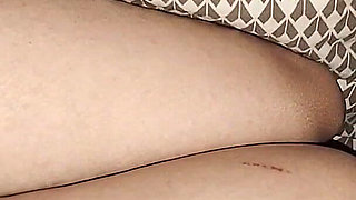 I’m Lying Next to My Stepsister and Touching My Dick.