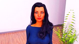 Blonde brunette and redhead babes fucking a dude