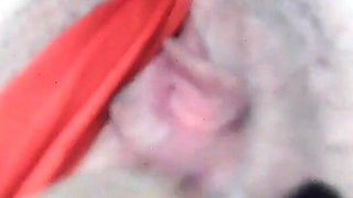 MILF Gstring Masturbation
