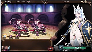 Arena Story Rouge And Princess Knight - I'm Horny And These Monsters Are Destroying My Armor
