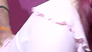 Cute Teen Girls Licking Cum of One Another After a Gangbang