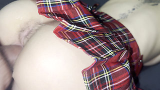 I Filled Her Tight 18 Pussy with Cum - Get Her Pregnant - I Fuck Her After College ( Add Me Free Nudes )