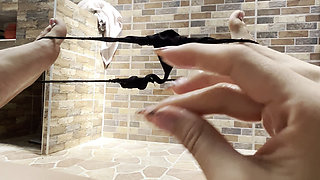 Beautiful Stepsister Likes to Play with Her Clitoris Before Going to College