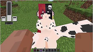 Sexy Cow Cosplay Ellie Xhatihentai Gameplay With Car Toon