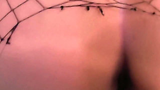 Natural Big Ass, Tights, and a Huge Cock in the Vagina Until the Cum