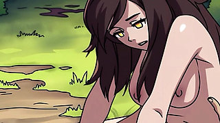 18yo Young Babe with a Perfect Big Ass Gets Her Tight Pussy Fucked Hard and Creampied in Shower - Naruto: Kunoichi Trainer