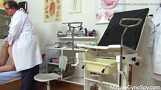 Young 19yo Girl Gyno Exam - Mature Doctor Medical Cam Fucking