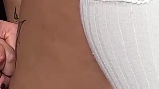 They Shouldn't Leave Her Alone with Stepdad! Innocent Stepdaughter Taboo Pussy Rubbing