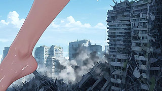 Giantess Masturbates