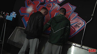 Raw Boys Banging Butt in the Mens Room!