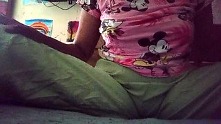 Indian Anne Musterbation in Night in Her Bed Love Lust Wet Pussy and Big Natural Boobs