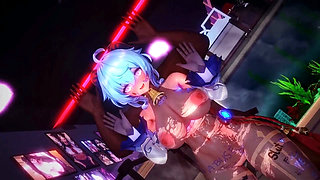 Genshin Impact - Slutty Ganyu Ntr Sex - 3D Hentai Animations
