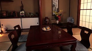 Asian schoolgirl enjoy group sex