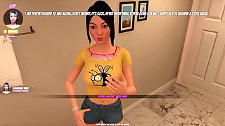 Strip game, house party sex, house party