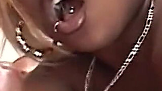 Black BBW with Big Ass and Colored Hair Hard Fucked by a Big Black Cock