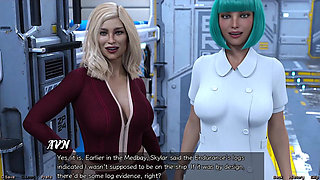 Stranded in Space - Competition Between MILFs and Teens