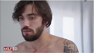 Naughty Savannah Bond Tries To Keep Her Stepdaughter Kay Lovely Busy So She Can Fuck Her Bf