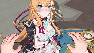 Genshin Impact- Escoffier's Sweet Cake and Lustful Sex - 3D Hentai Animation