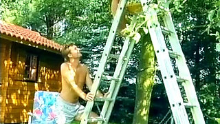 Classy Stepsis From Germany Got Big Load in Her Mouth