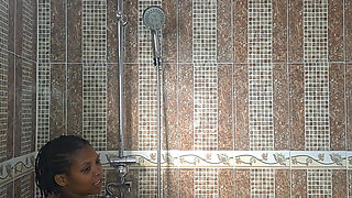 Bathroom Fingering Pussy