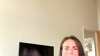 Pregnant Redhead Webcam Masturbation