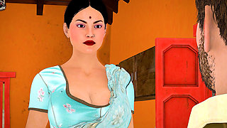 Desi Bhabhi Fucked Hard by Black African Pizza Boy BBC - Unsatisfied Wife Takes Huge Black Cock Hindi Sex Video