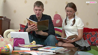 My teacher fucks me anal, this is better than learning