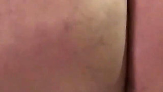 Perfect big black ass of horny wife