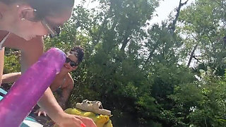 Sneaky in the Springs with Kiki Sweaty Car Sex