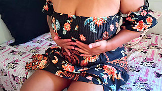 Licking Feet, Pussy and Nursing Like a Baby on Her Juicy Tits