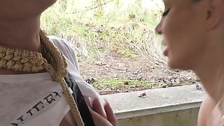 Cruel Domina Uses Her Blonde Slave Like a Fucktoy - No Limits!!