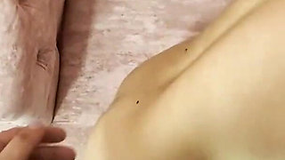 Tape and Blowjob Fetish in POV to a Cute Horny Latina