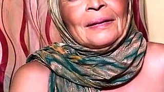 Granny Is a Cum Eater and Obsessed by My Big Dick