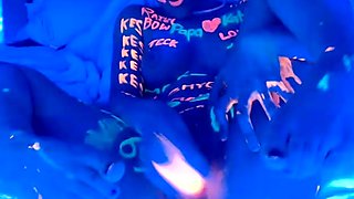 Sexy hottie Anetta Keys enjoys a solo toy masturbation