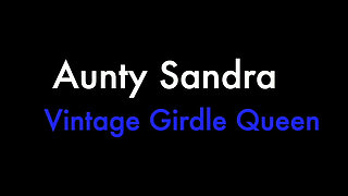 Aunty Sandra Layered in Her Very Sexy Long Line Girdle. Vgq68