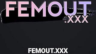Femout featuring tootsie's shemale masturbation smut