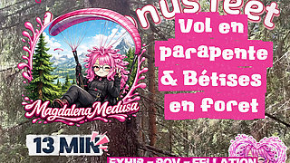Paragliding Flight & Mischief in the Forest